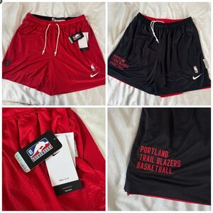 Nike Portland Trail Blazers Team Issue Reversible Shorts